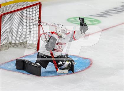 Thumbnail 1 in Catholic Memorial vs St. John's (MIAA Division 1 Final) photogallery.