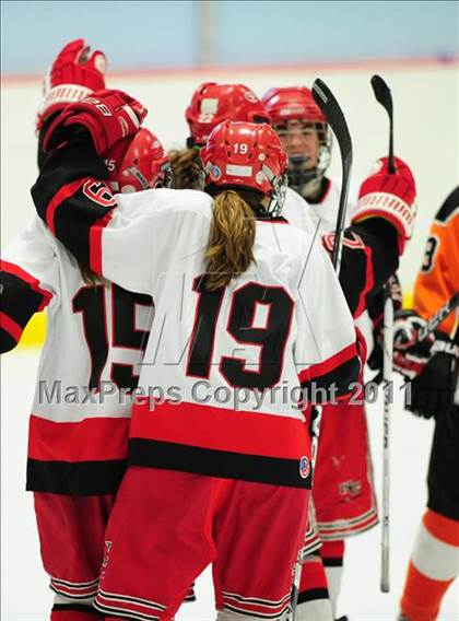Thumbnail 1 in Ridgefield vs.  New Canaan (State Final) photogallery.
