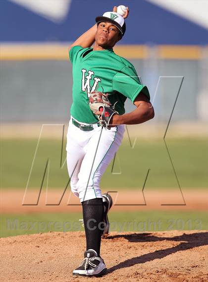 Thumbnail 2 in La Sierra @ Victor Valley (Redlands Baseball Invitational) photogallery.