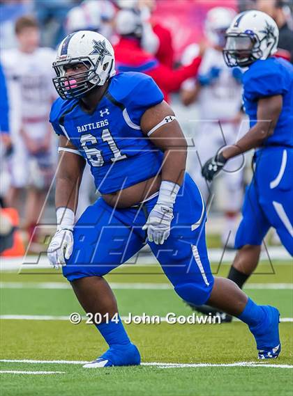 Thumbnail 1 in Navasota vs. Henderson (UIL Region 3 4A  Div 1 Quarterfinal)  photogallery.