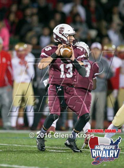 Thumbnail 1 in Bergen Catholic @ Don Bosco Prep (2015 MaxPreps Rivalry Series) photogallery.