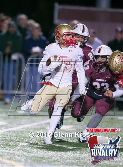 Thumbnail 2 in Bergen Catholic @ Don Bosco Prep (2015 MaxPreps Rivalry Series) photogallery.