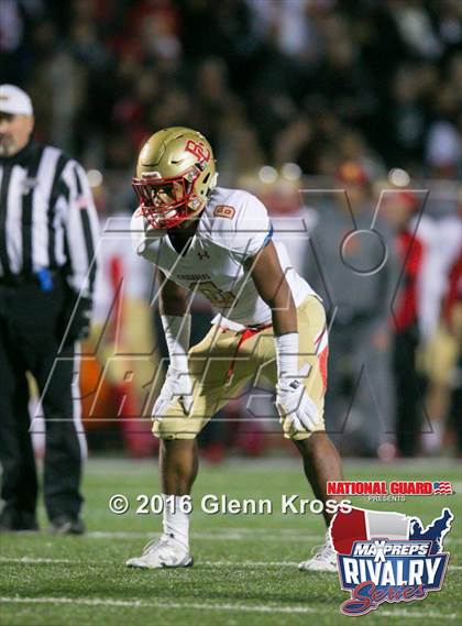 Thumbnail 2 in Bergen Catholic @ Don Bosco Prep (2015 MaxPreps Rivalry Series) photogallery.