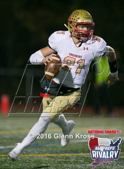 Thumbnail 2 in Bergen Catholic @ Don Bosco Prep (2015 MaxPreps Rivalry Series) photogallery.