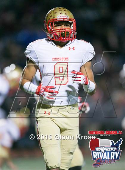 Thumbnail 2 in Bergen Catholic @ Don Bosco Prep (2015 MaxPreps Rivalry Series) photogallery.