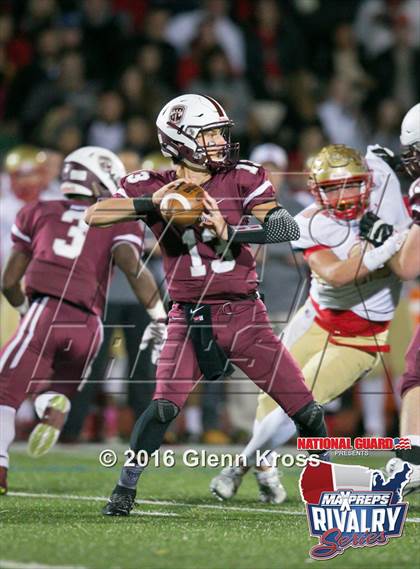 Thumbnail 3 in Bergen Catholic @ Don Bosco Prep (2015 MaxPreps Rivalry Series) photogallery.