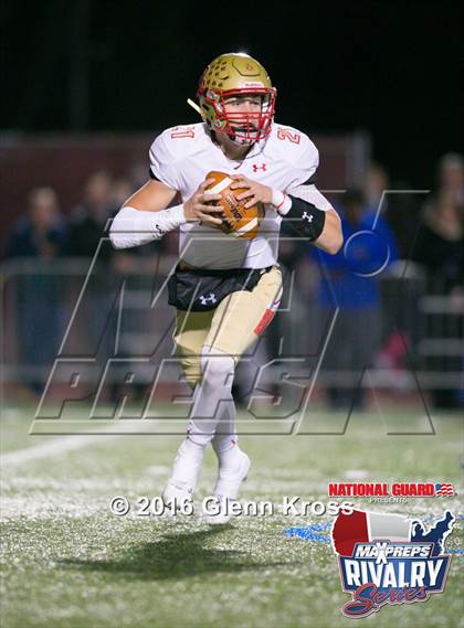 Thumbnail 2 in Bergen Catholic @ Don Bosco Prep (2015 MaxPreps Rivalry Series) photogallery.