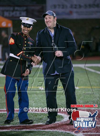 Thumbnail 2 in Bergen Catholic @ Don Bosco Prep (2015 MaxPreps Rivalry Series) photogallery.