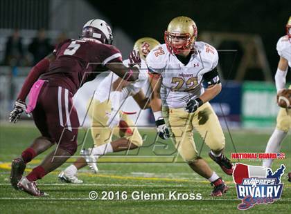 Thumbnail 2 in Bergen Catholic @ Don Bosco Prep (2015 MaxPreps Rivalry Series) photogallery.