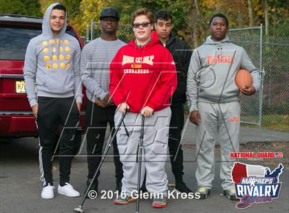 Thumbnail 2 in Bergen Catholic @ Don Bosco Prep (2015 MaxPreps Rivalry Series) photogallery.