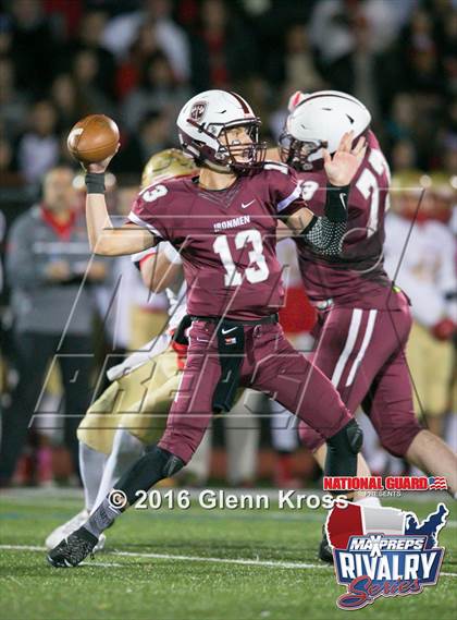 Thumbnail 2 in Bergen Catholic @ Don Bosco Prep (2015 MaxPreps Rivalry Series) photogallery.