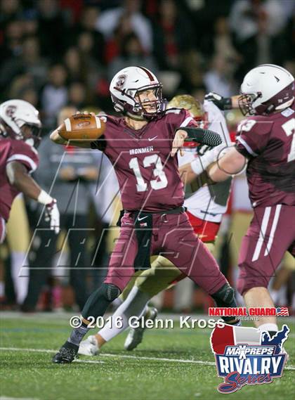 Thumbnail 1 in Bergen Catholic @ Don Bosco Prep (2015 MaxPreps Rivalry Series) photogallery.