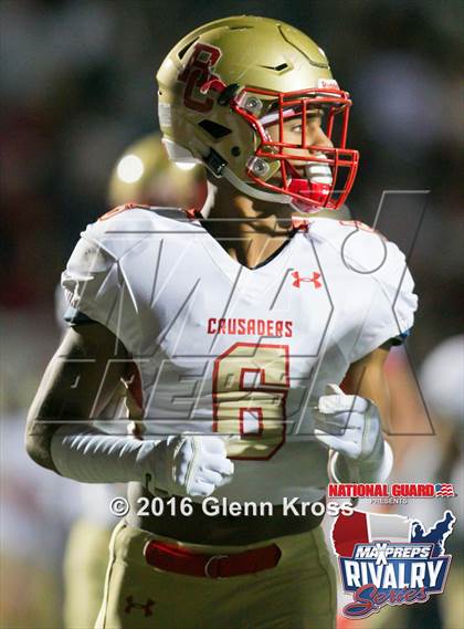 Thumbnail 3 in Bergen Catholic @ Don Bosco Prep (2015 MaxPreps Rivalry Series) photogallery.