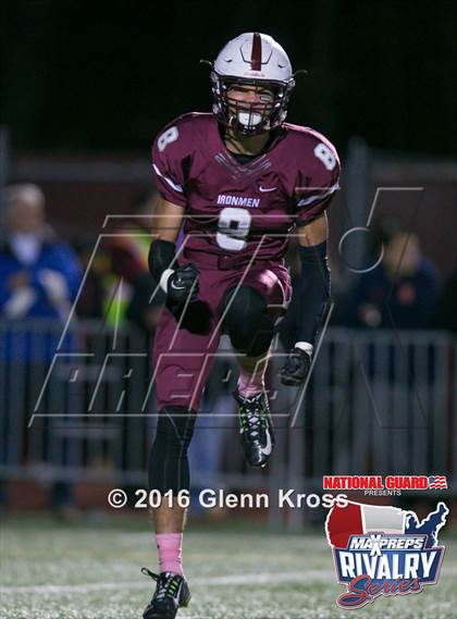 Thumbnail 2 in Bergen Catholic @ Don Bosco Prep (2015 MaxPreps Rivalry Series) photogallery.