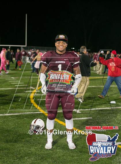 Thumbnail 1 in Bergen Catholic @ Don Bosco Prep (2015 MaxPreps Rivalry Series) photogallery.