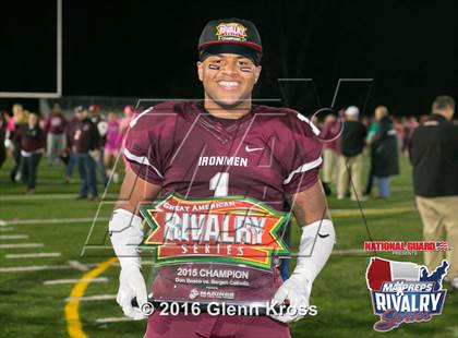 Thumbnail 2 in Bergen Catholic @ Don Bosco Prep (2015 MaxPreps Rivalry Series) photogallery.