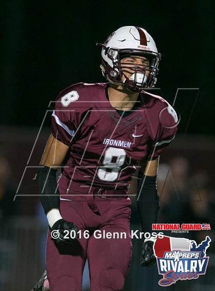 Thumbnail 3 in Bergen Catholic @ Don Bosco Prep (2015 MaxPreps Rivalry Series) photogallery.