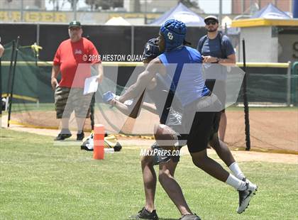 Thumbnail 3 in Charter Oak vs. St. John Bosco (Battle at the Beach 7-on-7) photogallery.