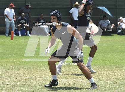 Thumbnail 3 in Charter Oak vs. St. John Bosco (Battle at the Beach 7-on-7) photogallery.