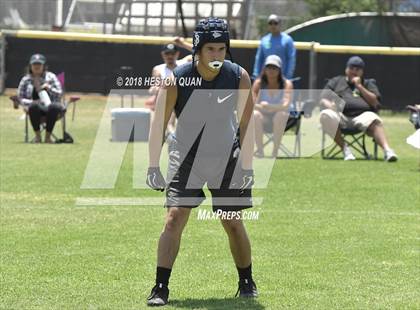Thumbnail 2 in Charter Oak vs. St. John Bosco (Battle at the Beach 7-on-7) photogallery.