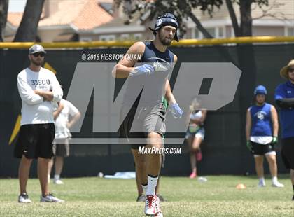 Thumbnail 1 in Charter Oak vs. St. John Bosco (Battle at the Beach 7-on-7) photogallery.