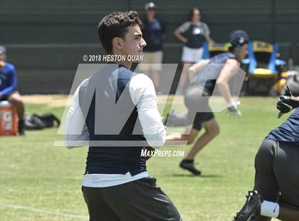 Thumbnail 1 in Charter Oak vs. St. John Bosco (Battle at the Beach 7-on-7) photogallery.