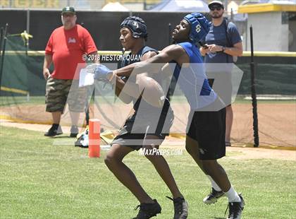 Thumbnail 2 in Charter Oak vs. St. John Bosco (Battle at the Beach 7-on-7) photogallery.