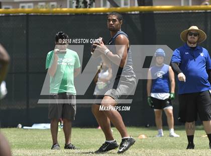 Thumbnail 3 in Charter Oak vs. St. John Bosco (Battle at the Beach 7-on-7) photogallery.