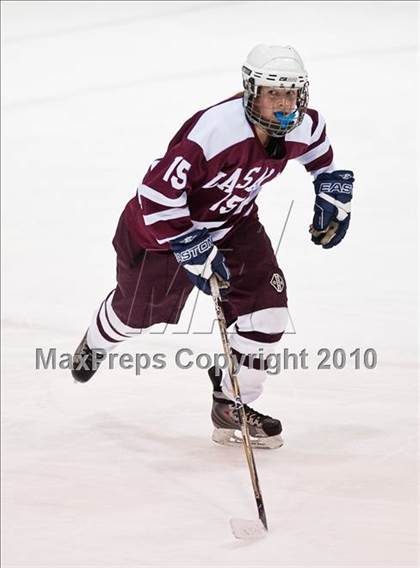 Thumbnail 3 in LaSalle Academy vs North Smithfield (RIIL Division I Final Game 2) photogallery.