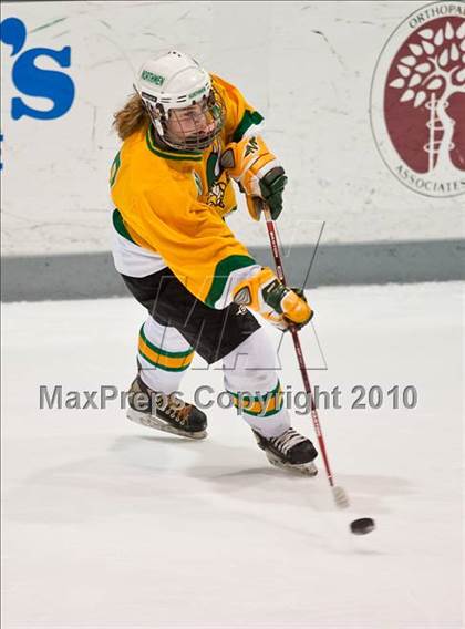 Thumbnail 3 in LaSalle Academy vs North Smithfield (RIIL Division I Final Game 2) photogallery.