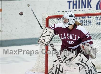 Thumbnail 3 in LaSalle Academy vs North Smithfield (RIIL Division I Final Game 2) photogallery.