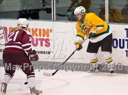 Thumbnail 2 in LaSalle Academy vs North Smithfield (RIIL Division I Final Game 2) photogallery.