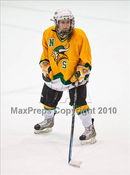 Thumbnail 3 in LaSalle Academy vs North Smithfield (RIIL Division I Final Game 2) photogallery.