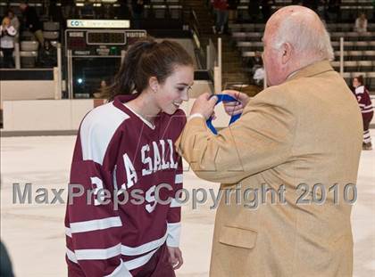 Thumbnail 3 in LaSalle Academy vs North Smithfield (RIIL Division I Final Game 2) photogallery.