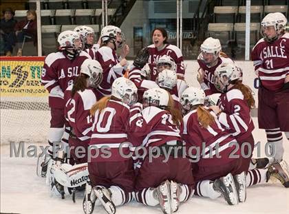 Thumbnail 3 in LaSalle Academy vs North Smithfield (RIIL Division I Final Game 2) photogallery.