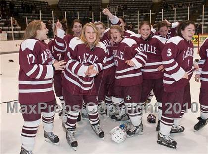 Thumbnail 2 in LaSalle Academy vs North Smithfield (RIIL Division I Final Game 2) photogallery.