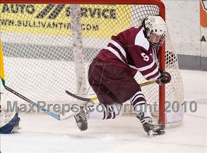 Thumbnail 3 in LaSalle Academy vs North Smithfield (RIIL Division I Final Game 2) photogallery.