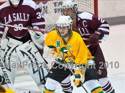 Thumbnail 2 in LaSalle Academy vs North Smithfield (RIIL Division I Final Game 2) photogallery.