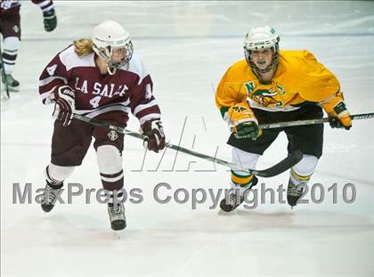 Thumbnail 3 in LaSalle Academy vs North Smithfield (RIIL Division I Final Game 2) photogallery.