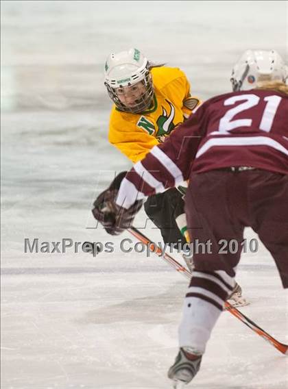 Thumbnail 3 in LaSalle Academy vs North Smithfield (RIIL Division I Final Game 2) photogallery.