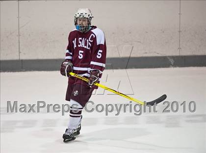 Thumbnail 3 in LaSalle Academy vs North Smithfield (RIIL Division I Final Game 2) photogallery.