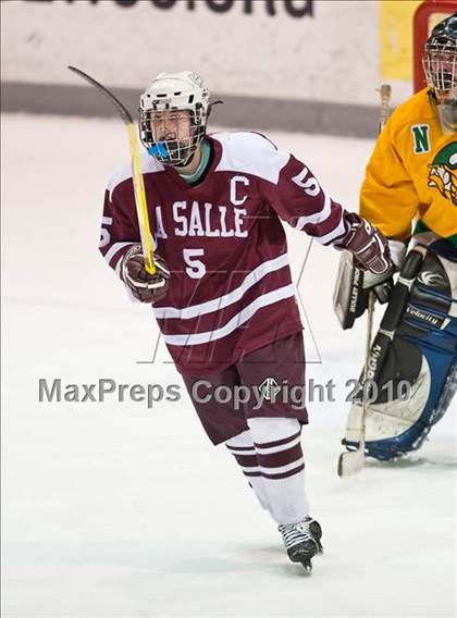 Thumbnail 2 in LaSalle Academy vs North Smithfield (RIIL Division I Final Game 2) photogallery.