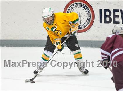 Thumbnail 3 in LaSalle Academy vs North Smithfield (RIIL Division I Final Game 2) photogallery.