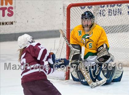 Thumbnail 3 in LaSalle Academy vs North Smithfield (RIIL Division I Final Game 2) photogallery.