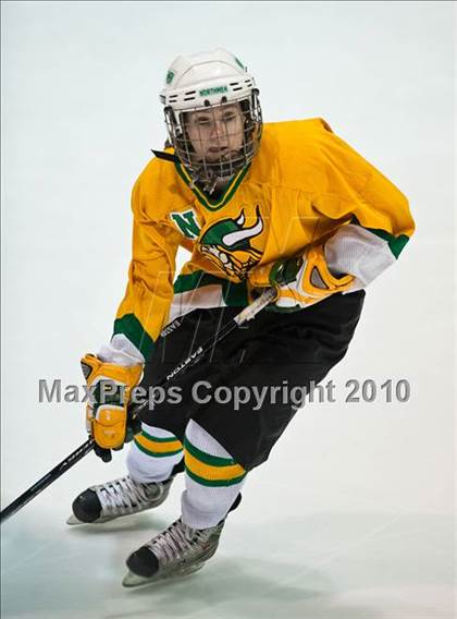 Thumbnail 3 in LaSalle Academy vs North Smithfield (RIIL Division I Final Game 2) photogallery.