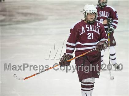 Thumbnail 2 in LaSalle Academy vs North Smithfield (RIIL Division I Final Game 2) photogallery.