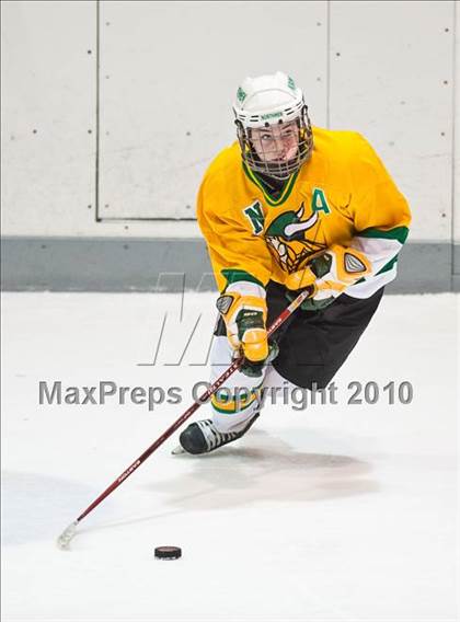 Thumbnail 2 in LaSalle Academy vs North Smithfield (RIIL Division I Final Game 2) photogallery.