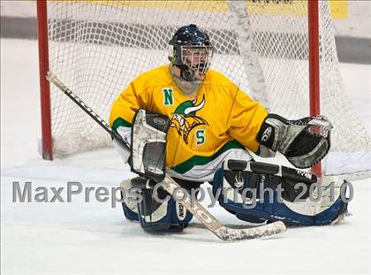 Thumbnail 3 in LaSalle Academy vs North Smithfield (RIIL Division I Final Game 2) photogallery.