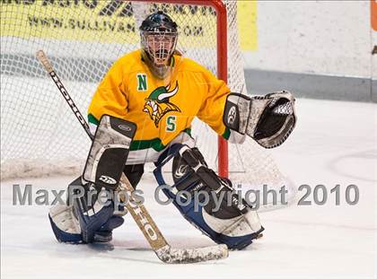 Thumbnail 3 in LaSalle Academy vs North Smithfield (RIIL Division I Final Game 2) photogallery.