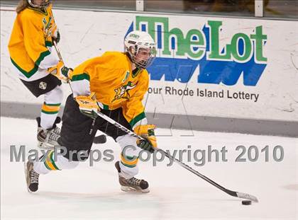 Thumbnail 3 in LaSalle Academy vs North Smithfield (RIIL Division I Final Game 2) photogallery.